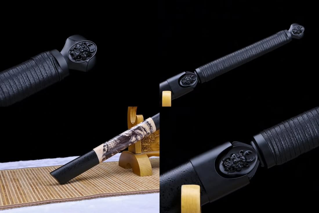Tang dao,Hand forged(Spring steel blade)Heat Tempered - Chinese sword shop