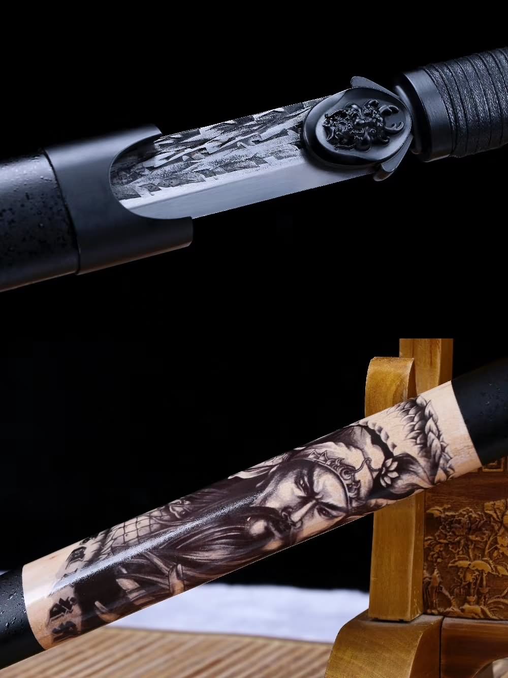 Tang dao,Hand forged(Spring steel blade)Heat Tempered - Chinese sword shop