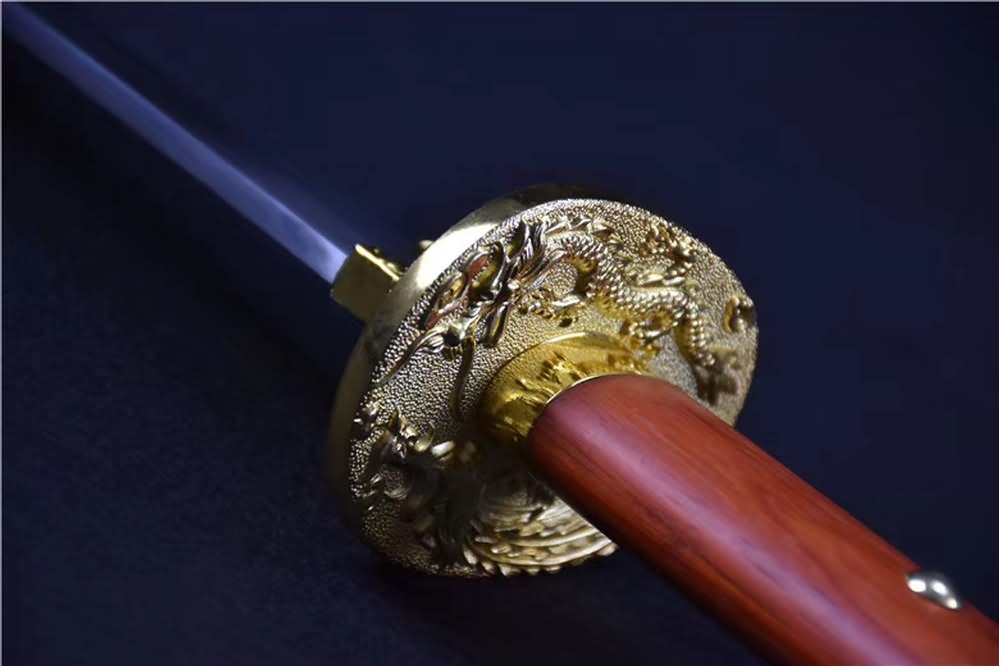 Broadsword(High carbon steel blade,Redwood scabbard)Full tang&Handmade art - Chinese sword shop