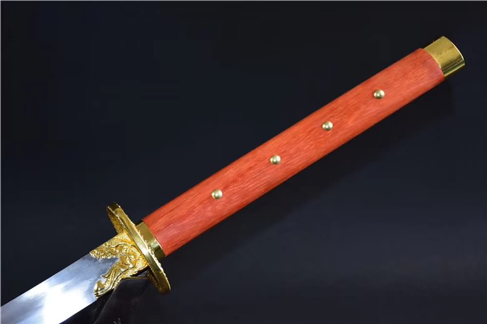 Broadsword(High carbon steel blade,Redwood scabbard)Full tang&Handmade art - Chinese sword shop