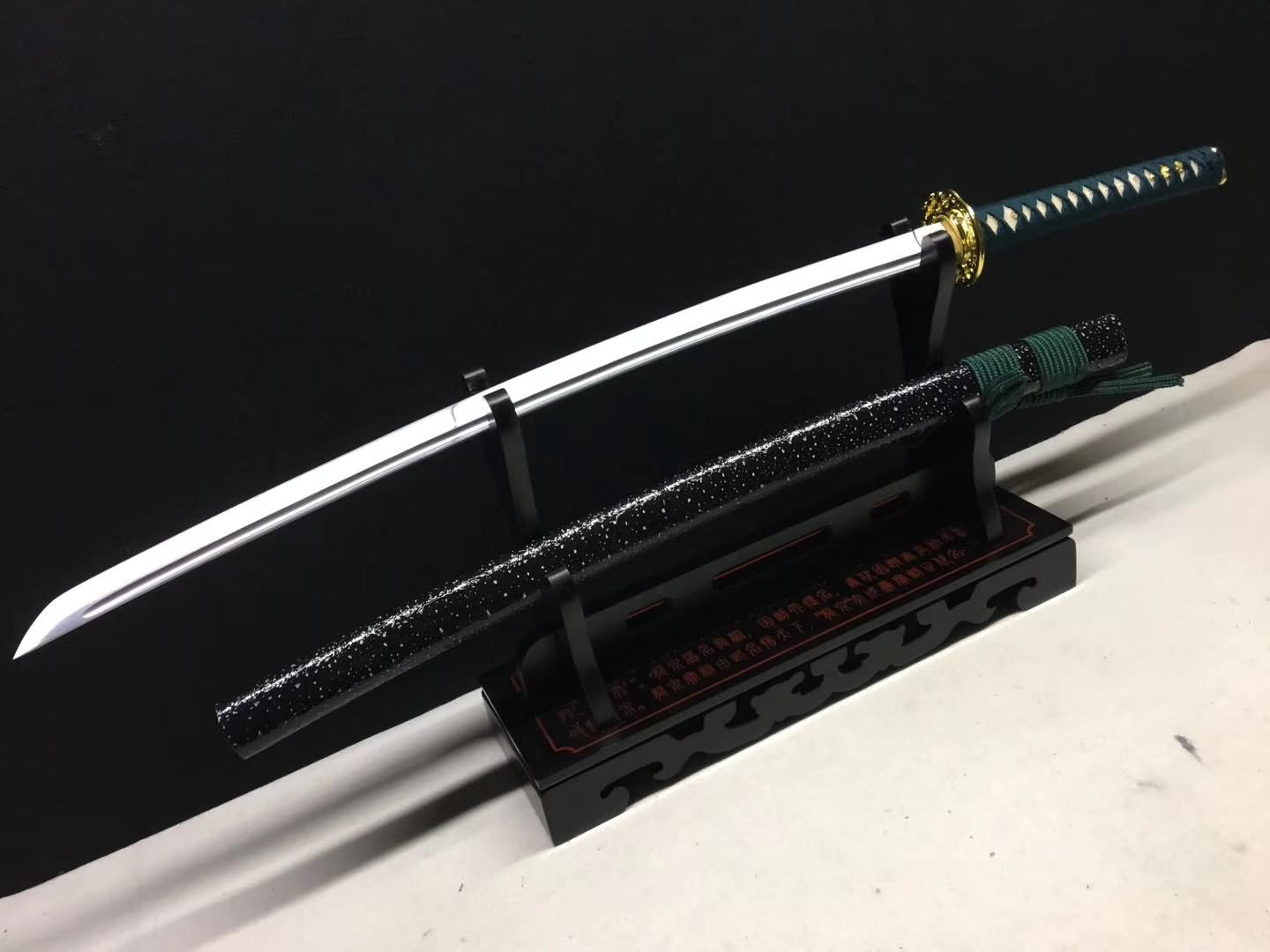 Katana sword,Hand forged(High carbon steel blade)Full tang,Sharp - Chinese sword shop