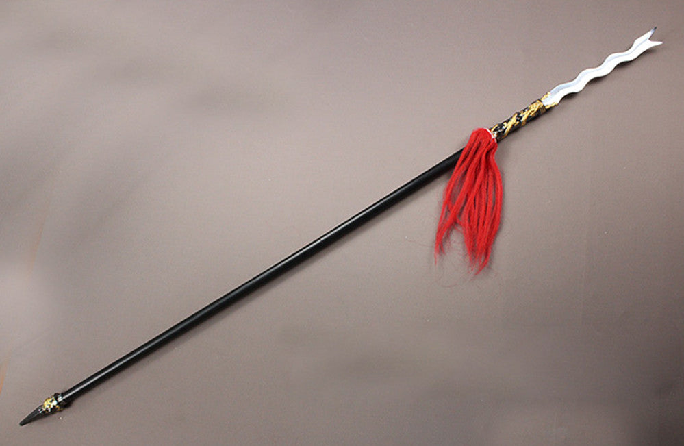 Zhang eight snake spear/Stainless steel Spearhead and rod - Chinese sword shop