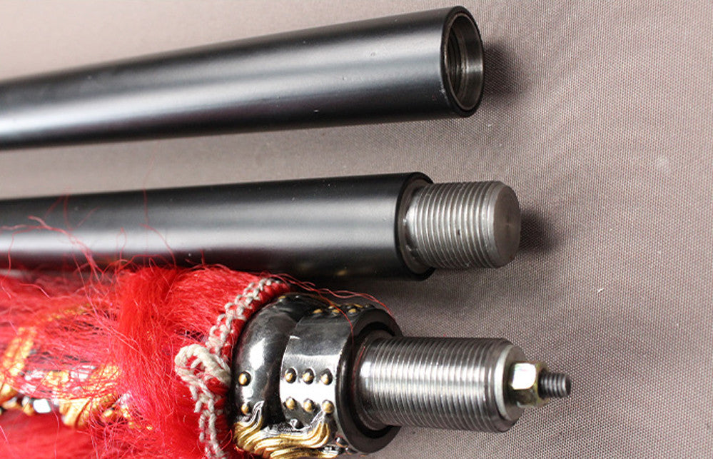 Zhang eight snake spear/Stainless steel Spearhead and rod - Chinese sword shop