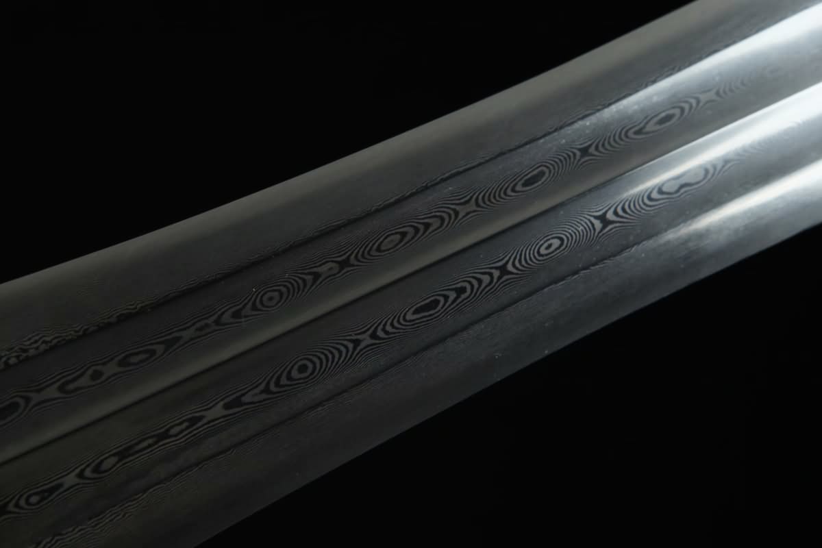 Chinese Traditional Spear(Forged Damascus Steel Spearhead) Full Tang,Chinese Sword