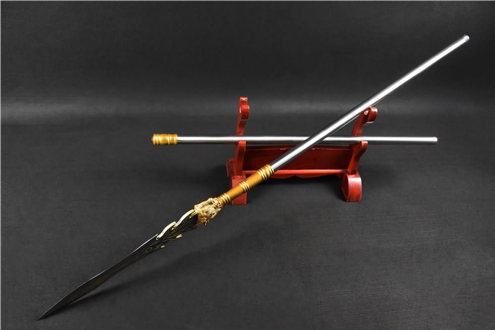 Halberd Weapon Spear,Handmade,High Carbon Steel Blade,Battle Ready Lance…