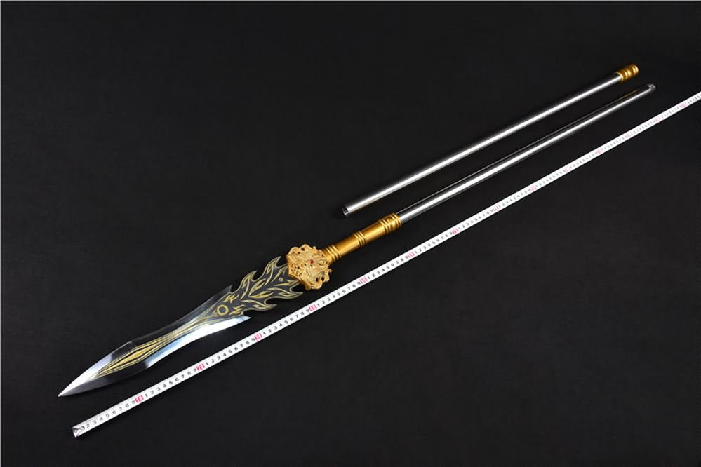 Halberd Weapon Spear,Handmade,High Carbon Steel Blade,Battle Ready Lance…