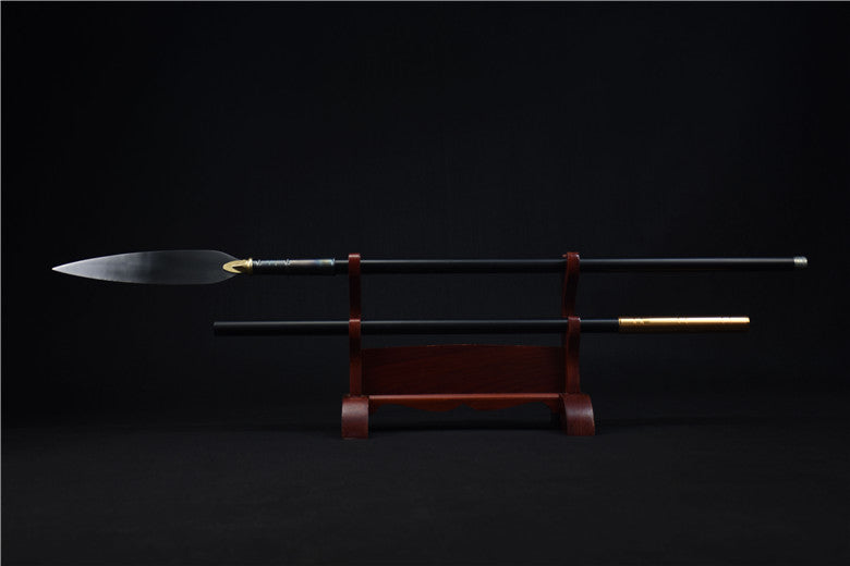 Chinese Spear,Forged High Carbon Steel Blade,Battle Ready - Chinese sword shop