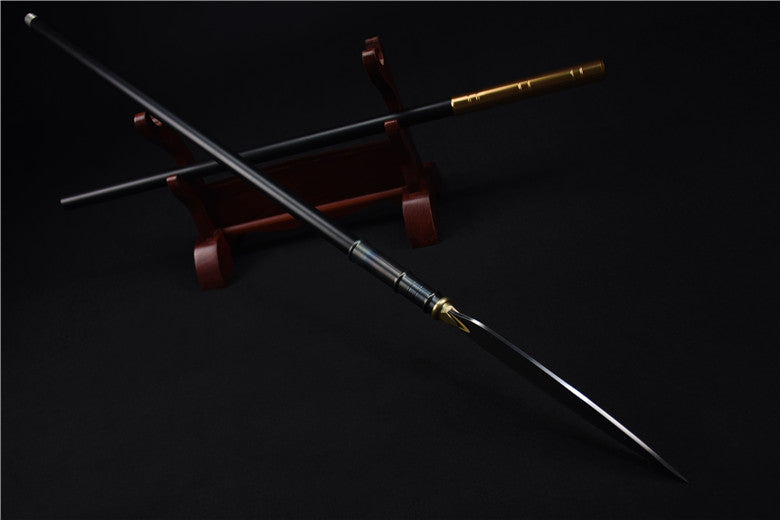 Chinese Spear,Forged High Carbon Steel Blade,Battle Ready - Chinese sword shop