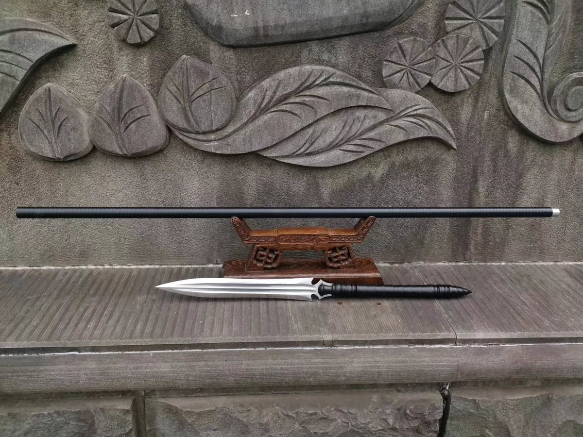 Spear,Spring steel blade,Cold weapon - Chinese sword shop