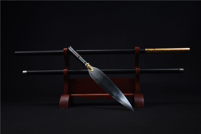 Chinese Spear,Forged High Carbon Steel Blade,Battle Ready - Chinese sword shop