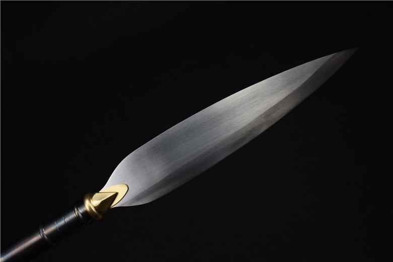 Chinese Spear,Forged High Carbon Steel Blade,Battle Ready - Chinese sword shop