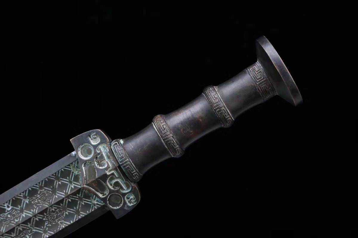 New style Chinese bronze sword,surface green - Chinese sword shop