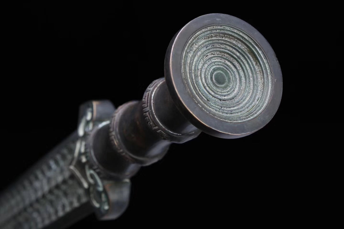 New style Chinese bronze sword,surface green - Chinese sword shop