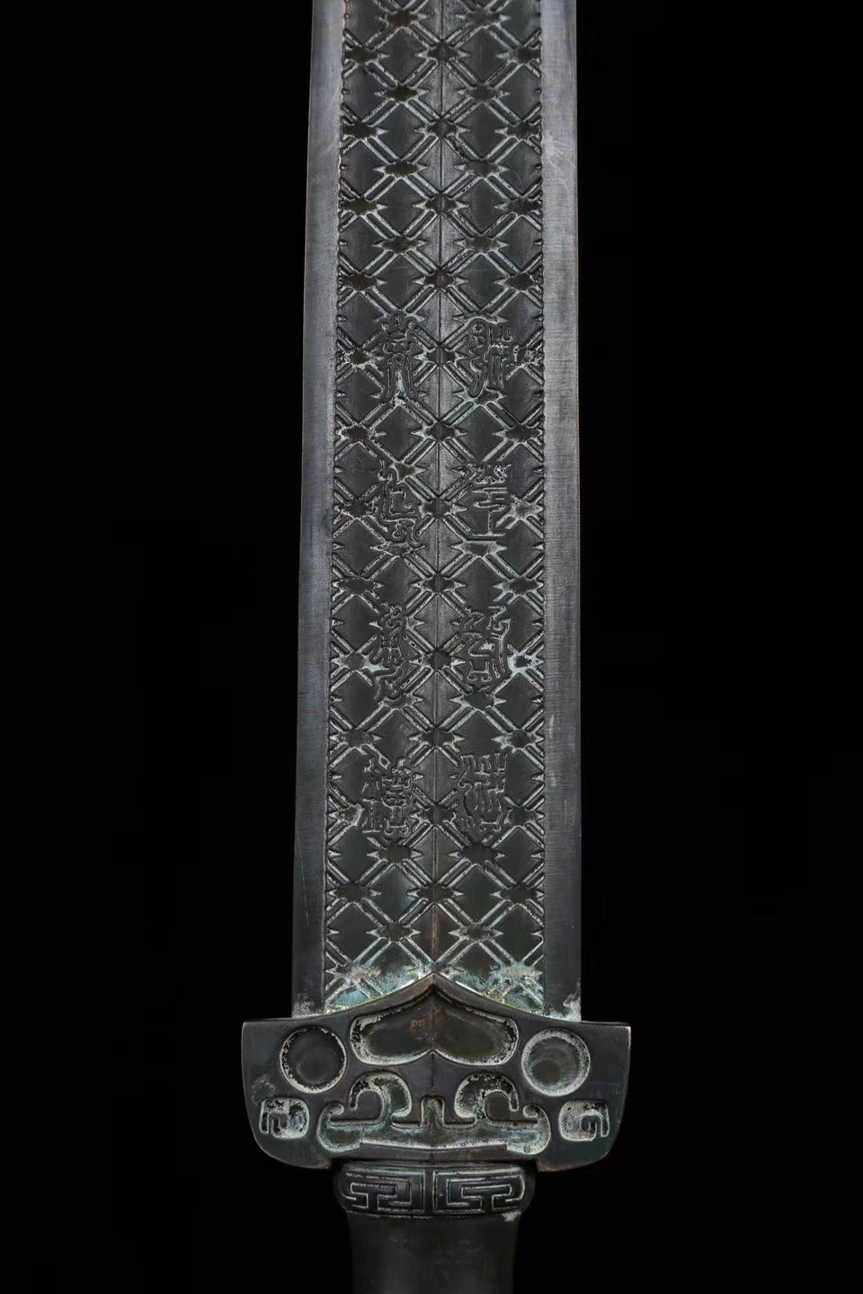 New style Chinese bronze sword,surface green - Chinese sword shop