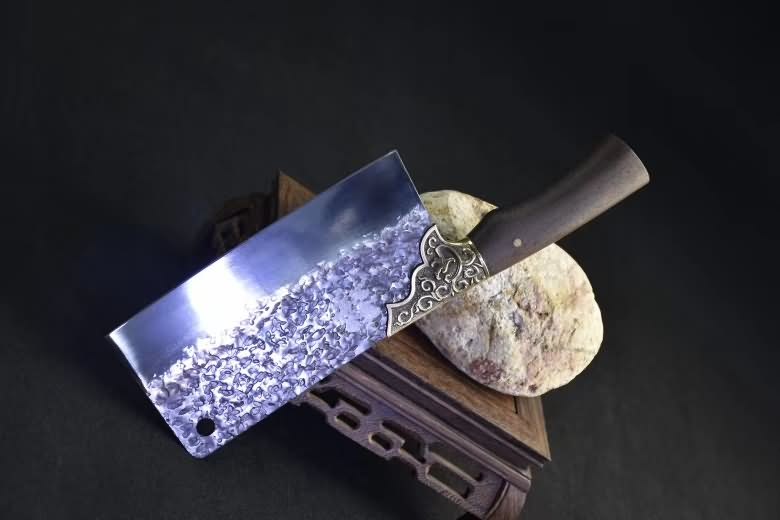 Chinese Cleaver 7Cr17Mov Steel Chef Kitchen Knives Home Cooking Slicing Tools PRO - Chinese sword shop