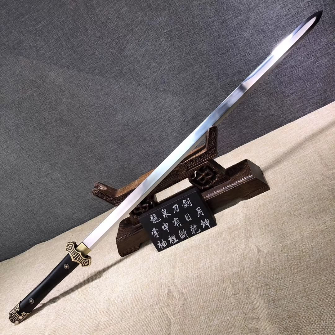 Tang jian sword,Handmade(High carbon steel,Brass fittings)Full tang - Chinese sword shop