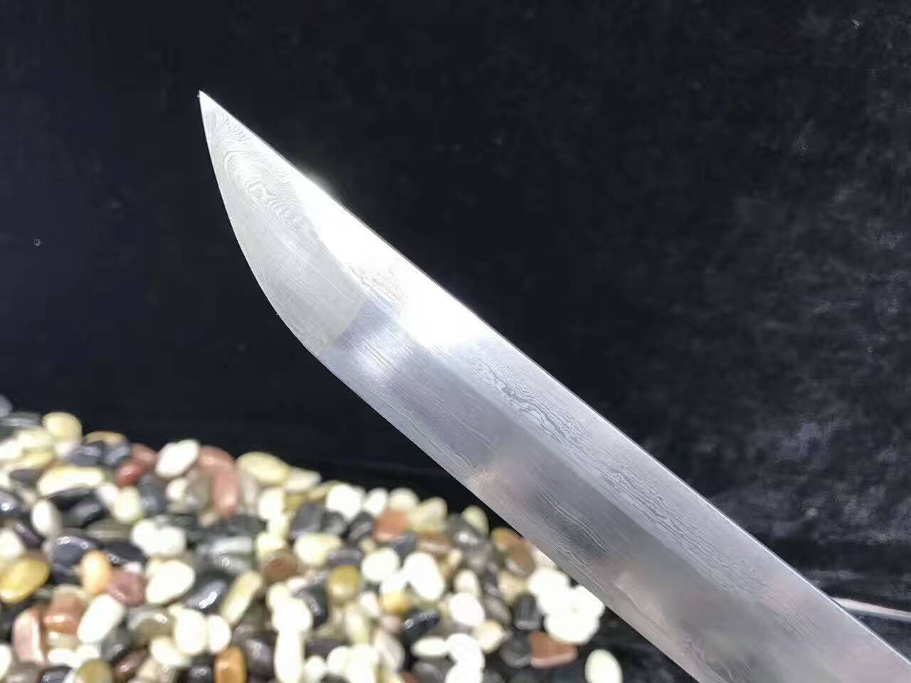 Nihontou Tachi,Nodachi(Folded steel,Rosewood scabbard,Alloy tosogu)Full tang - Chinese sword shop