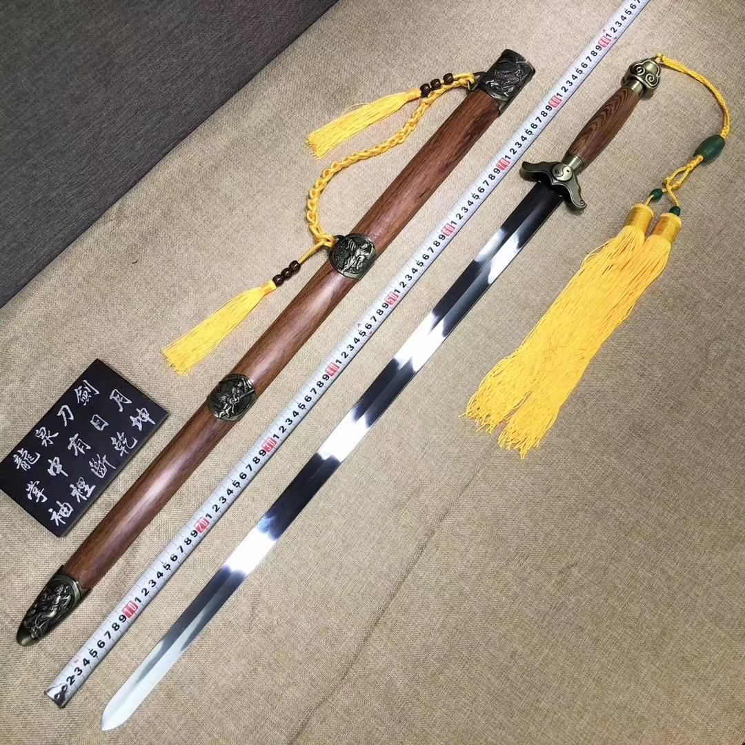 Tai chi sword,Stainles steel blade,Rosewood scabbard - Chinese sword shop