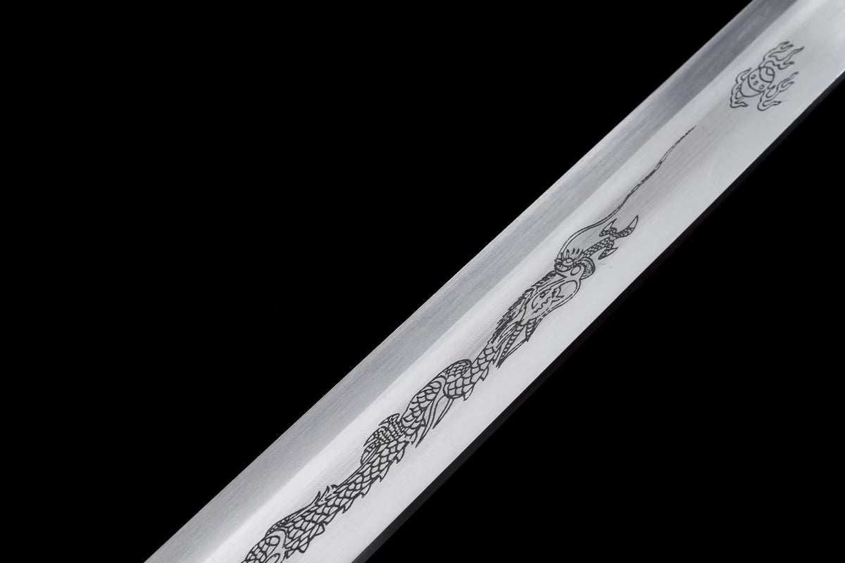Tang dao,Handmade high carbon steel blade,Rosewood,Kirsite - Chinese sword shop