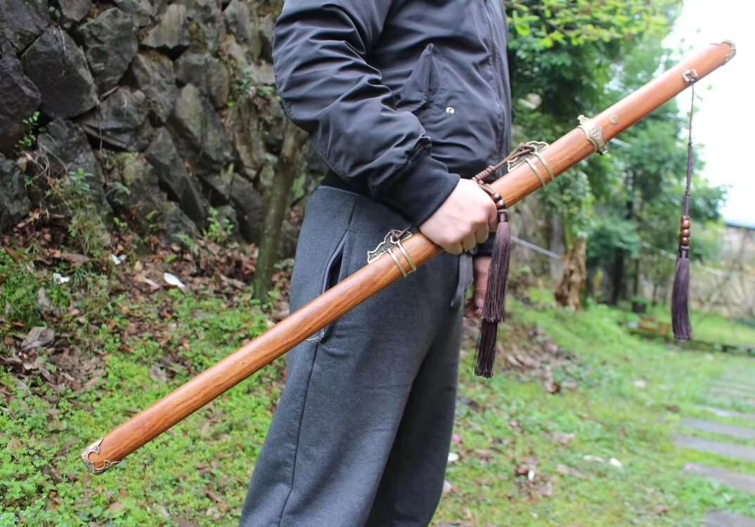 Tang dao sword,High carbon steel etch blade,Brass fittings,Full tang - Chinese sword shop