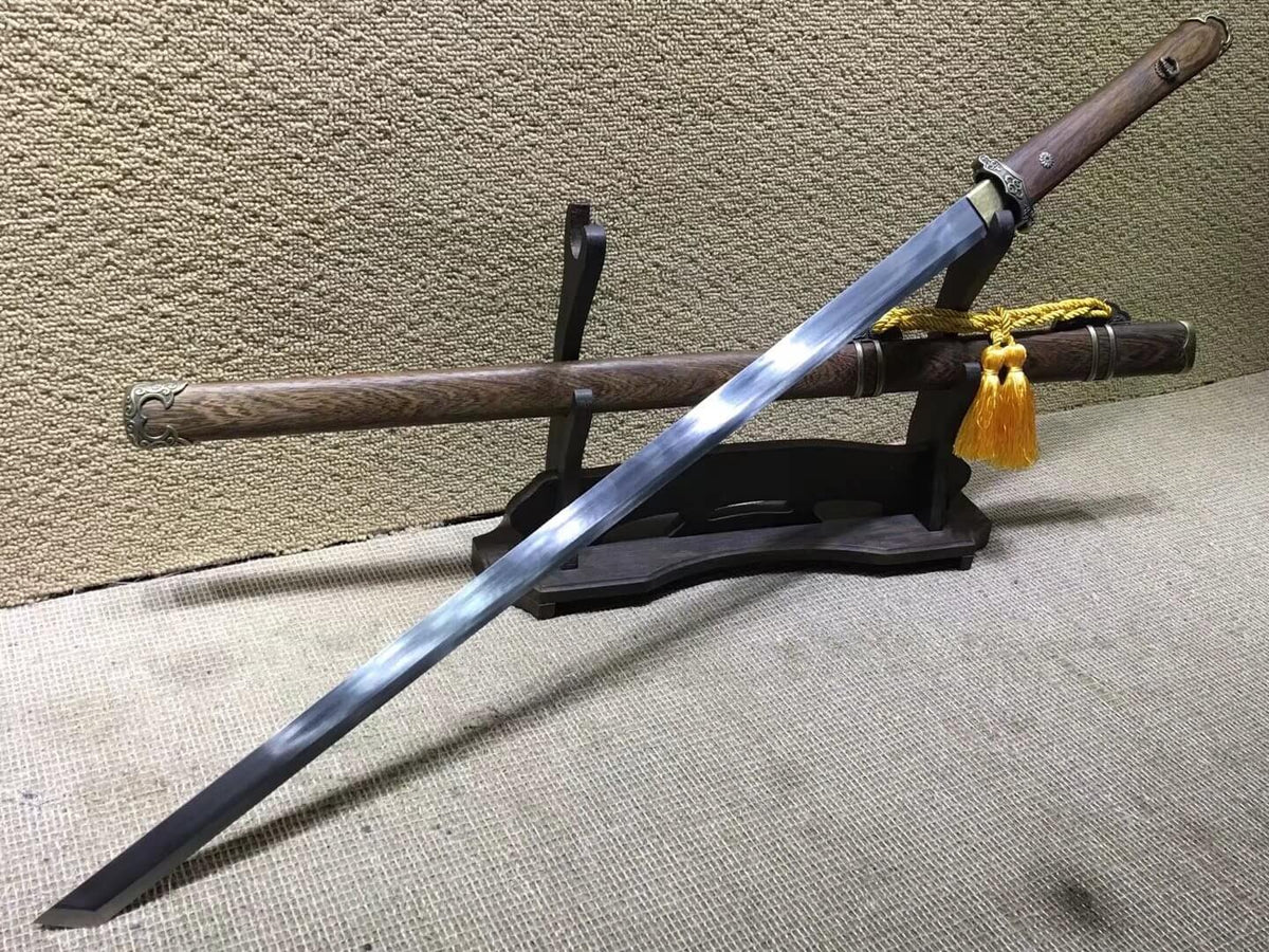 Tang sword(Medium carbon steel bade,Rosewood scabbard,Alloy fitteds)Length 40" - Chinese sword shop