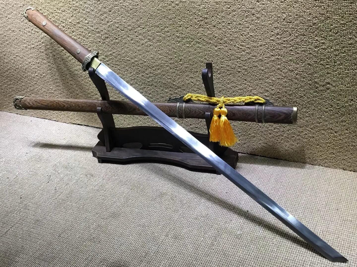 Tang sword(Medium carbon steel bade,Rosewood scabbard,Alloy fitteds)Length 40" - Chinese sword shop