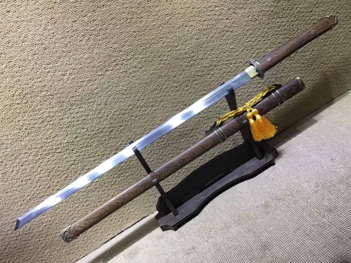 Tang sword(Medium carbon steel bade,Rosewood scabbard,Alloy fitteds)Length 40" - Chinese sword shop
