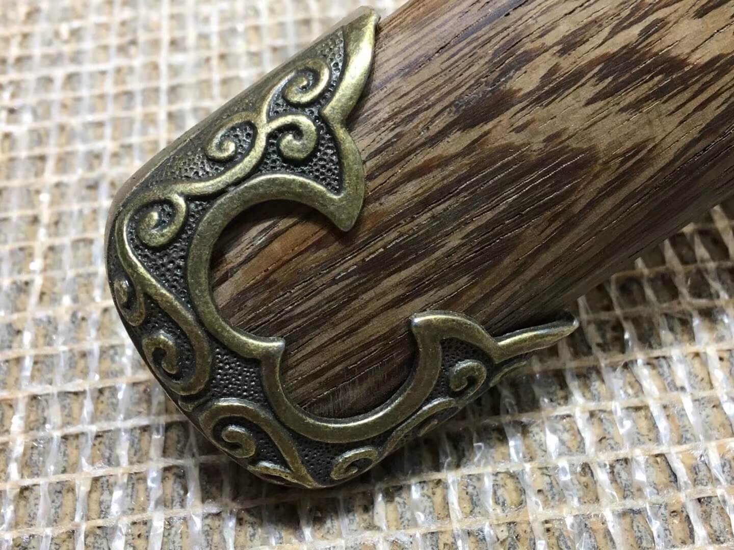 Tang sword(Medium carbon steel bade,Rosewood scabbard,Alloy fitteds)Length 40" - Chinese sword shop