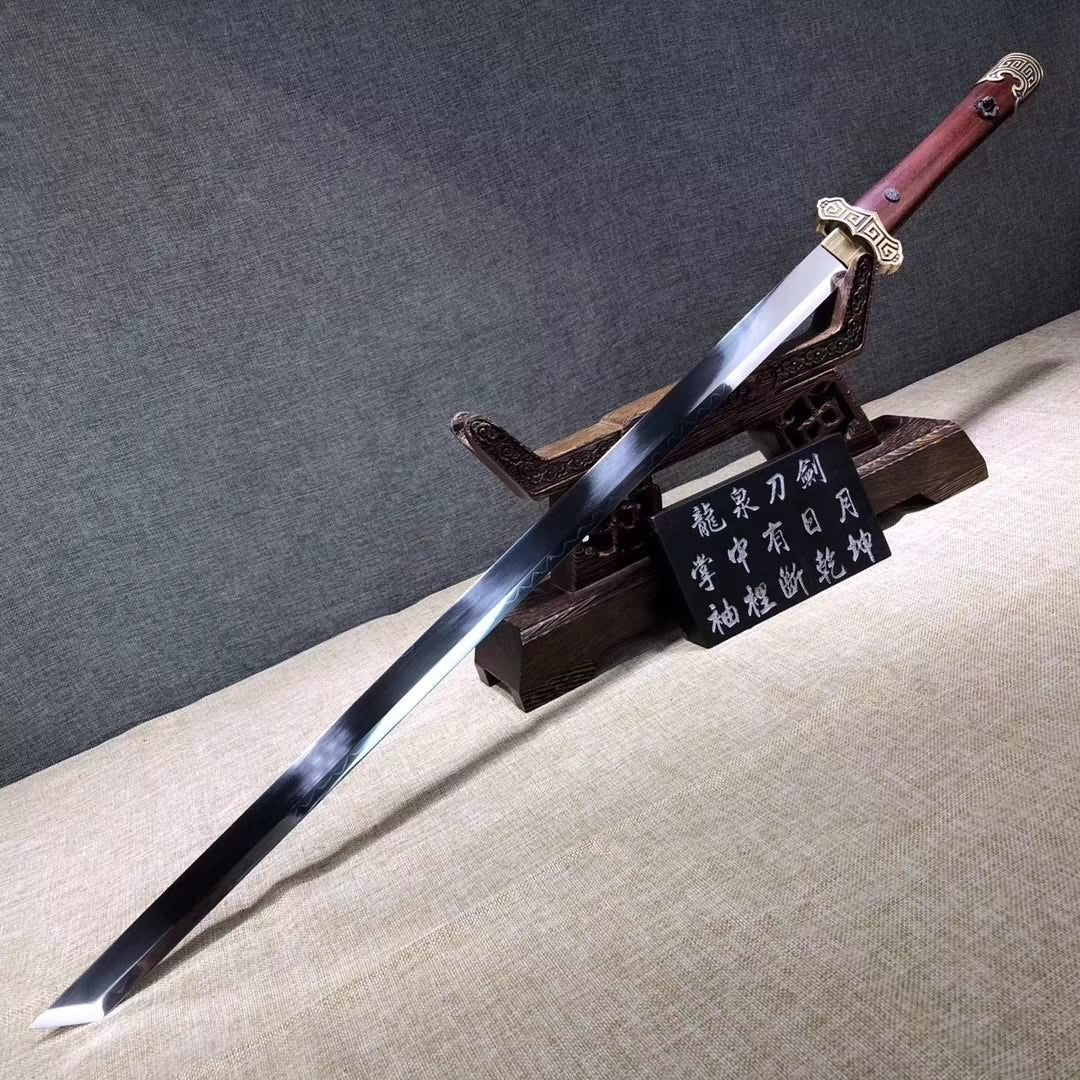 Tang dao,Handmade(High carbon steel blade,Brass)Sharp,Full tang - Chinese sword shop