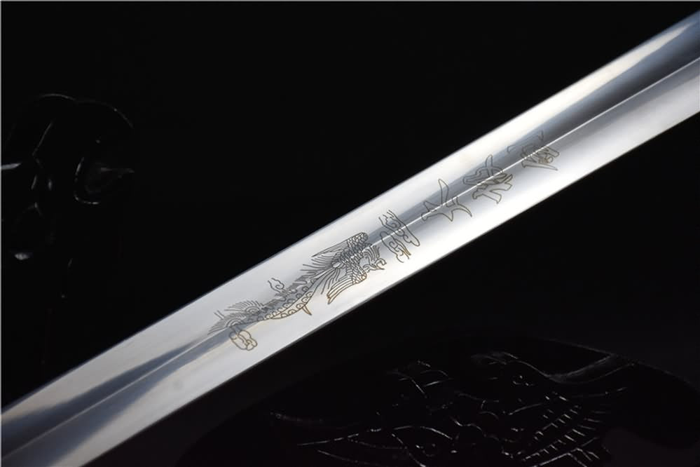 Training sword,Stainless steel blade,Rosewood scabbard - Chinese sword shop