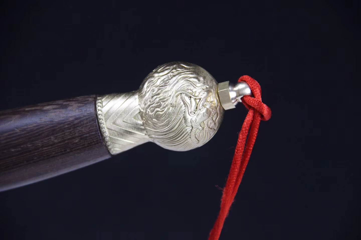 Training sword,Longfeng jian,Stainless steel,Rosewood,Brass fittings - Chinese sword shop