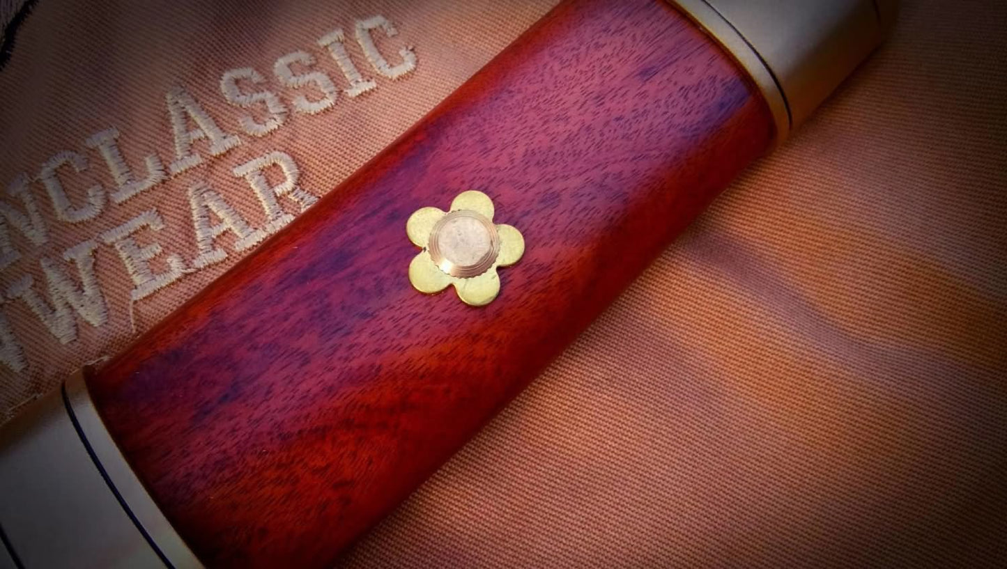 Katana,Damascus steel turn blade,Brass,Redwood scabbard - Chinese sword shop