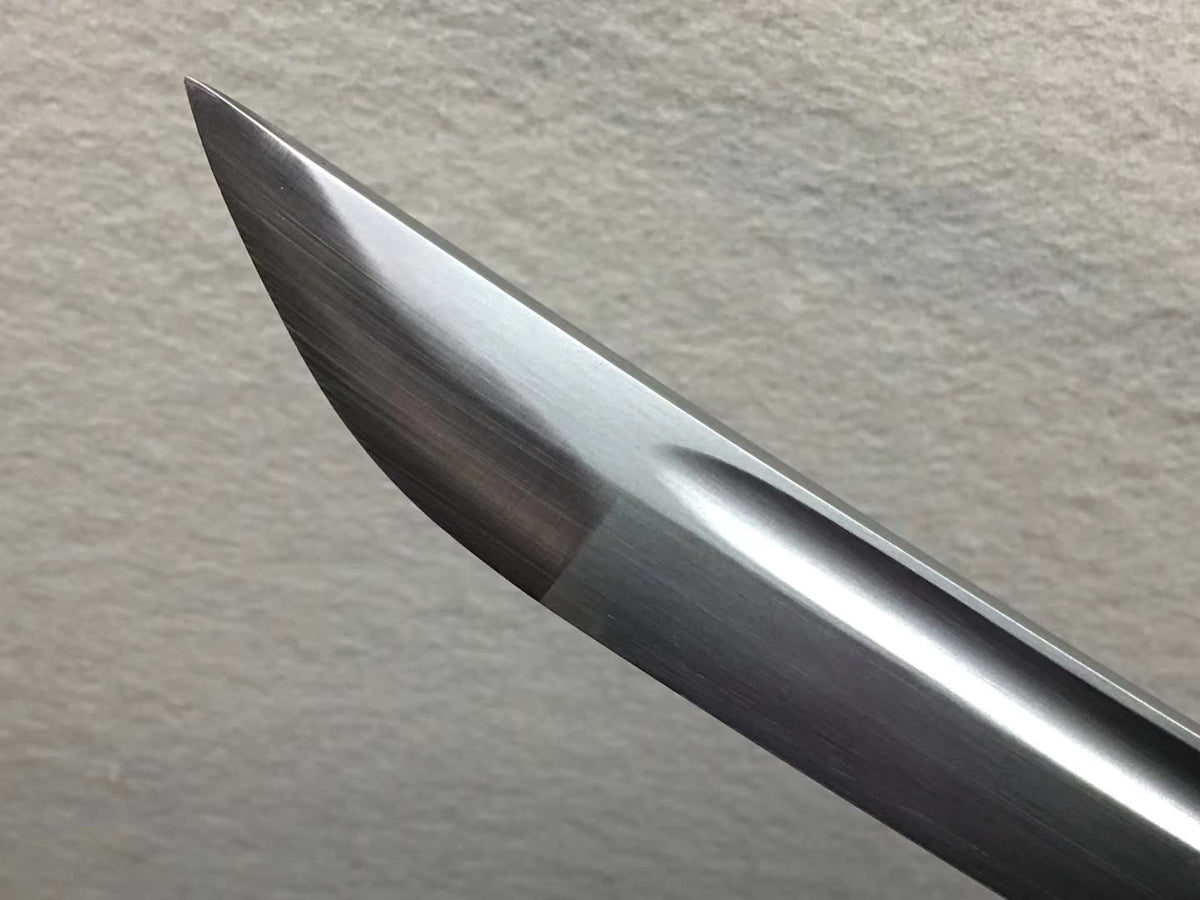 Nihontou katana,Medium carbon steel blade,White scabbard,Alloy - Chinese sword shop