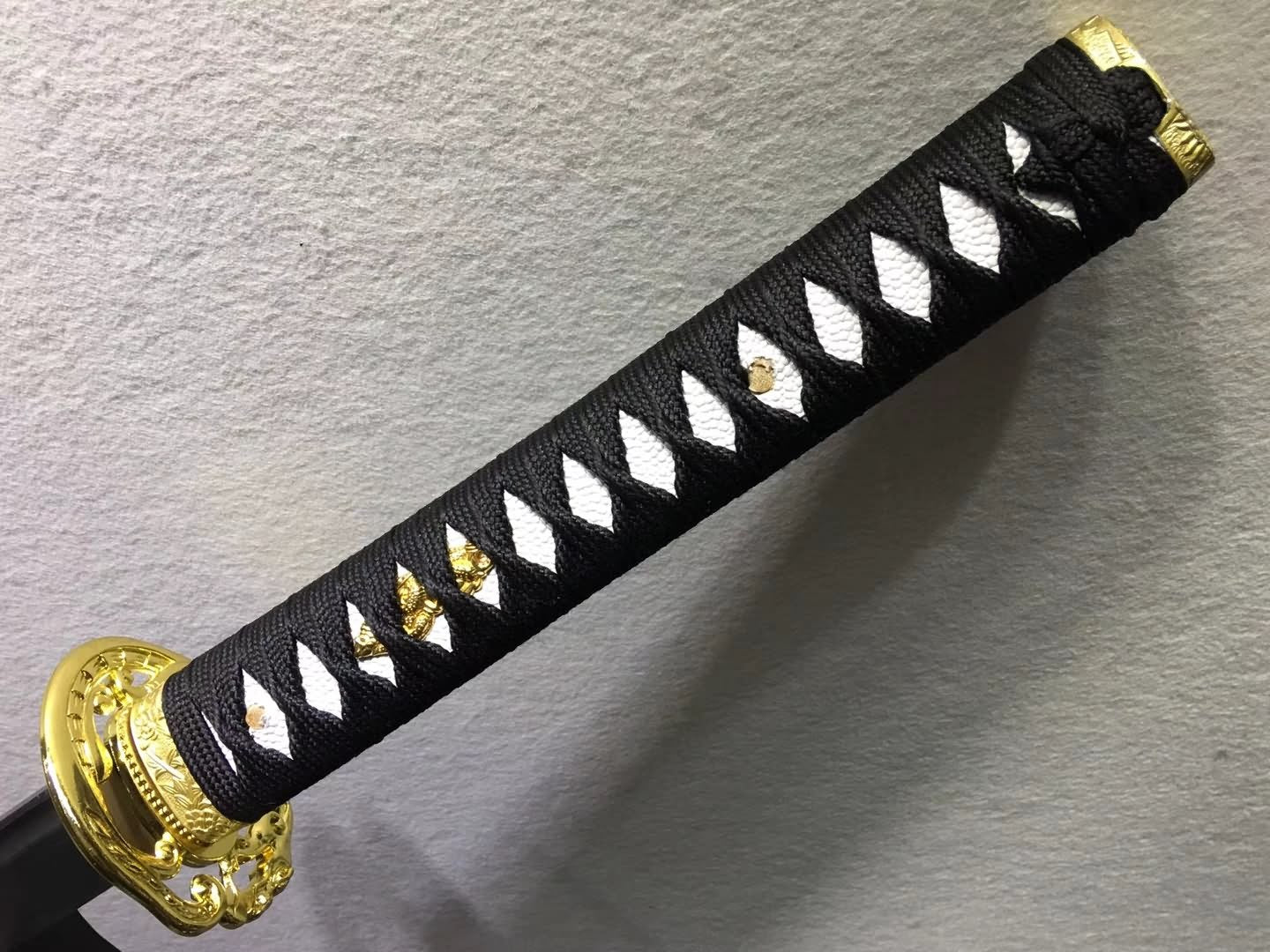 Nihontou katana,Medium carbon steel blade,White scabbard,Alloy - Chinese sword shop