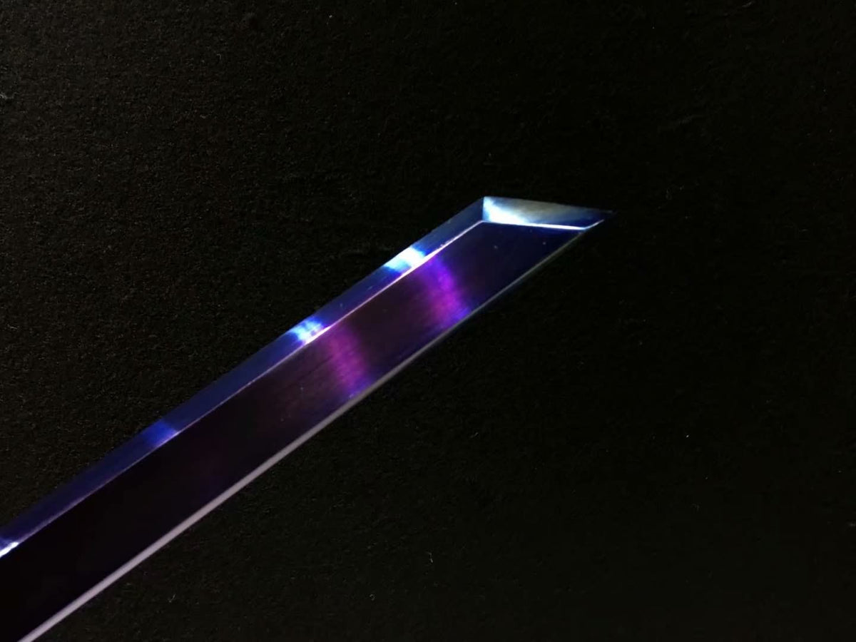 Wolong dao,Handmade High carbon steel bule blade - Chinese sword shop