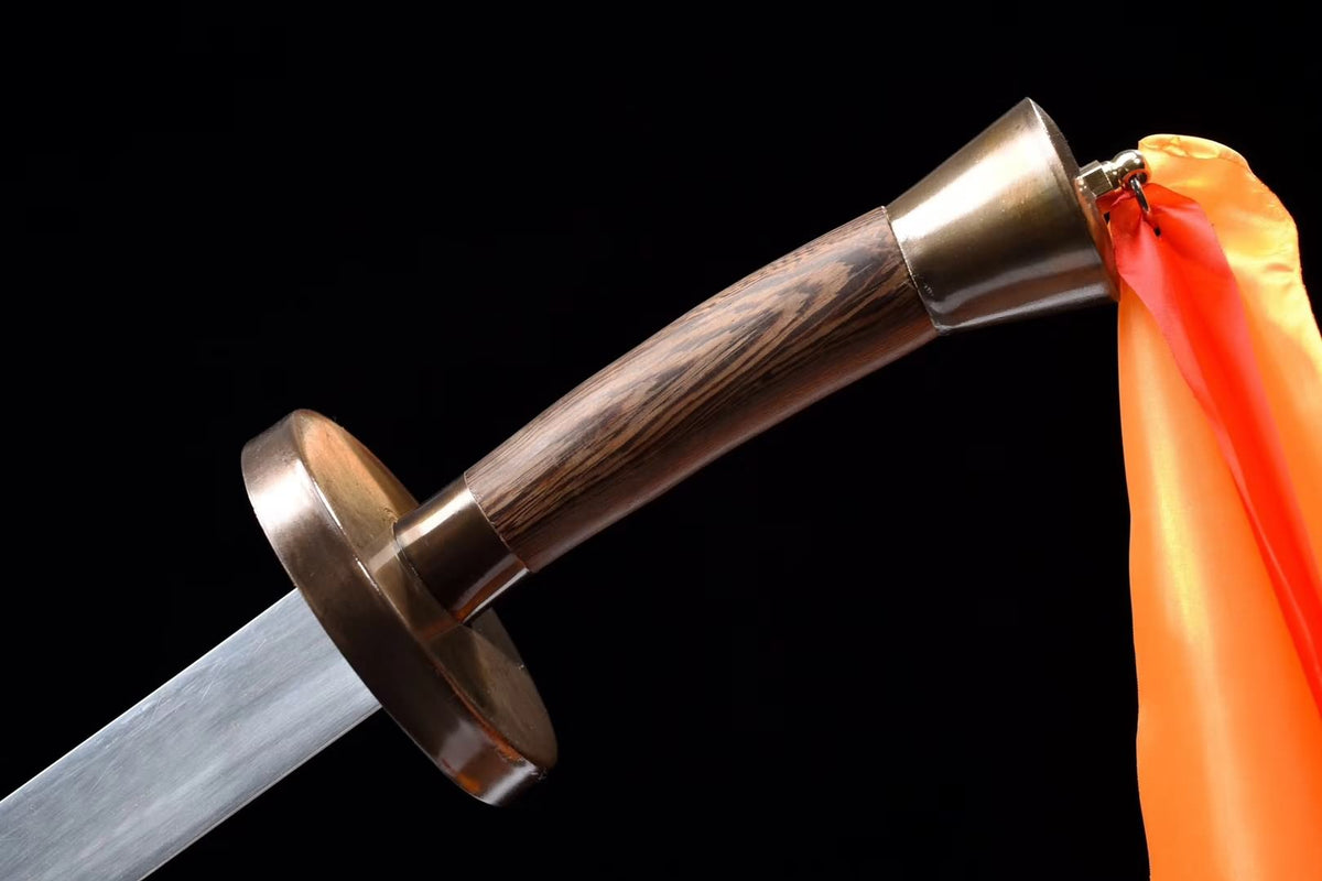 Wushu single sword,Stainless steel blade,Wenge scabbard - Chinese sword shop