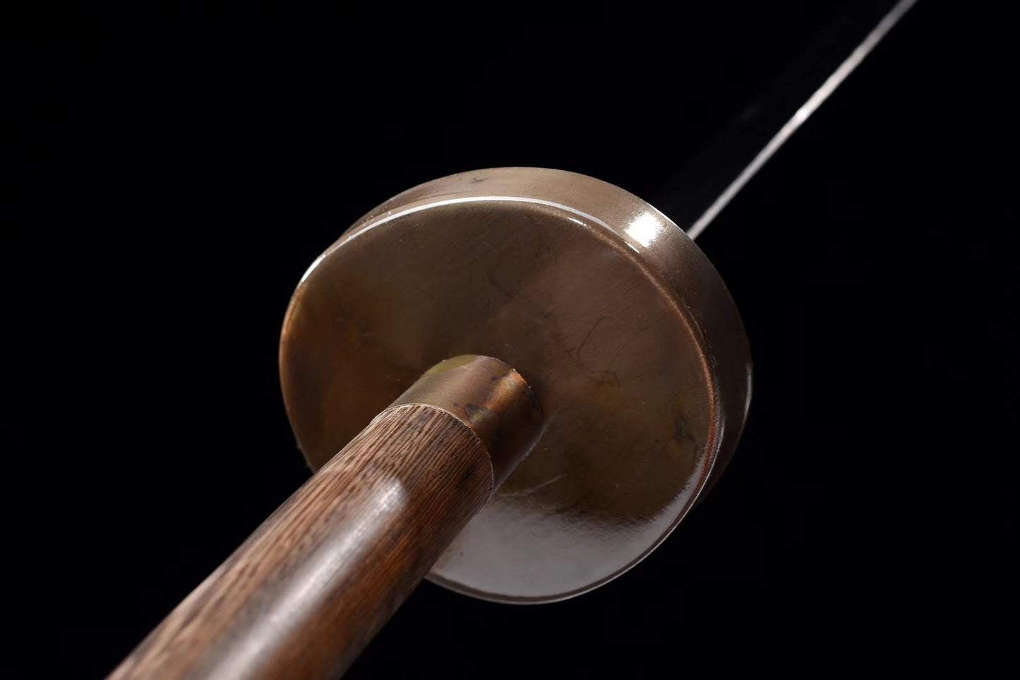 Wushu single sword,Stainless steel blade,Wenge scabbard - Chinese sword shop