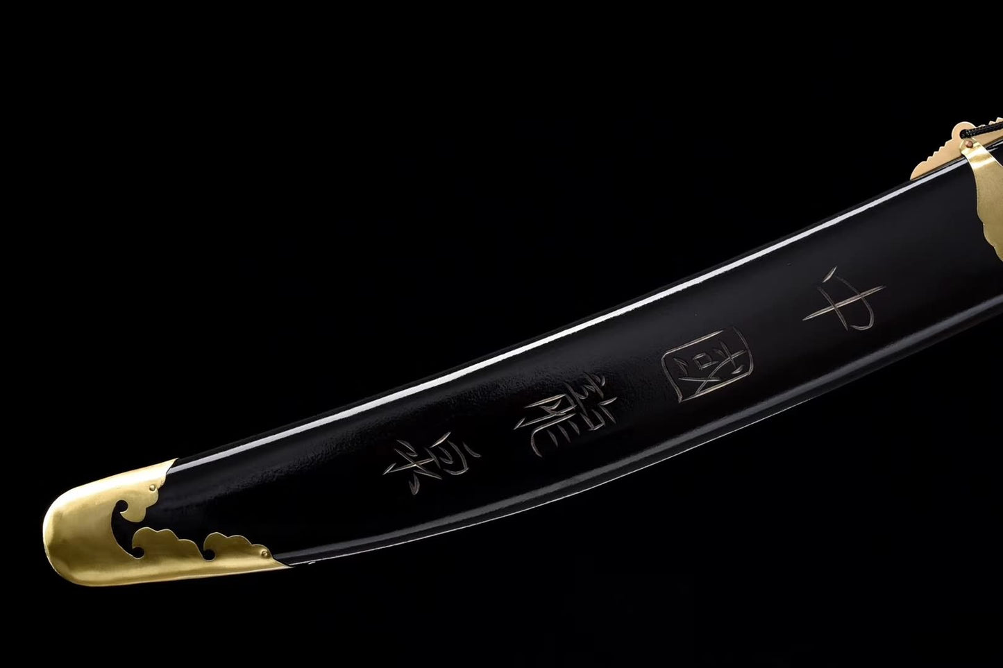 WuShu dao,Handmade(Stainless steel flexible blade,Black scabbard)Kung fu - Chinese sword shop