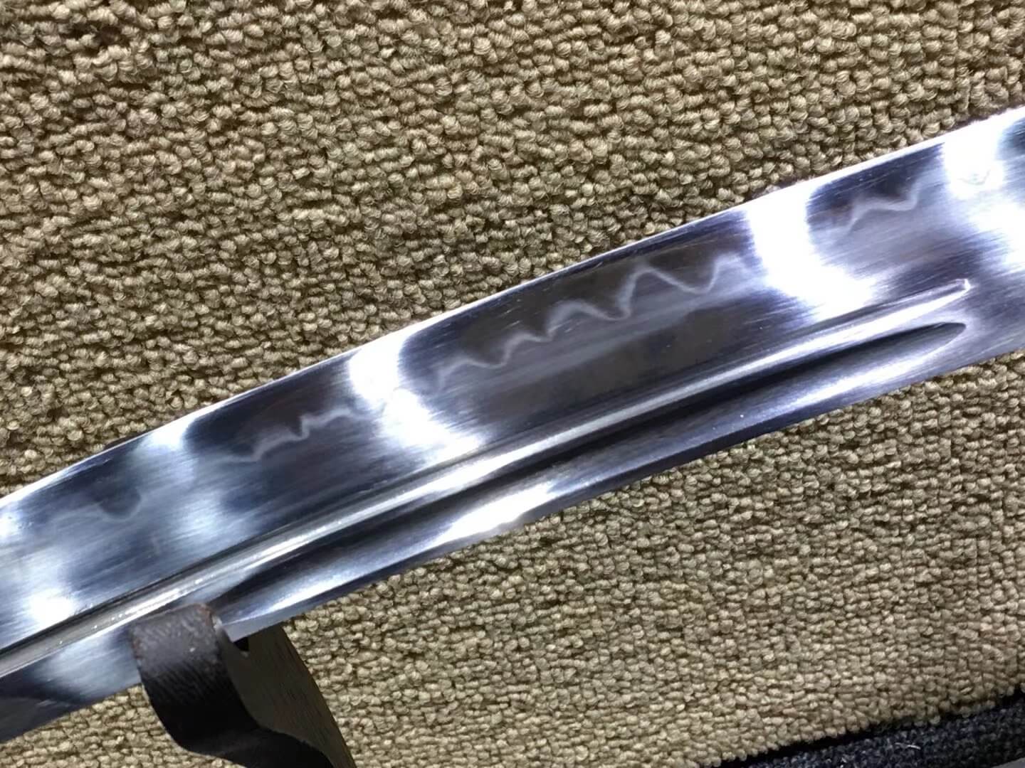 Xiao qing dao,High carbon steel burn blade,Redwood scabbard,Alloy fittings - Chinese sword shop