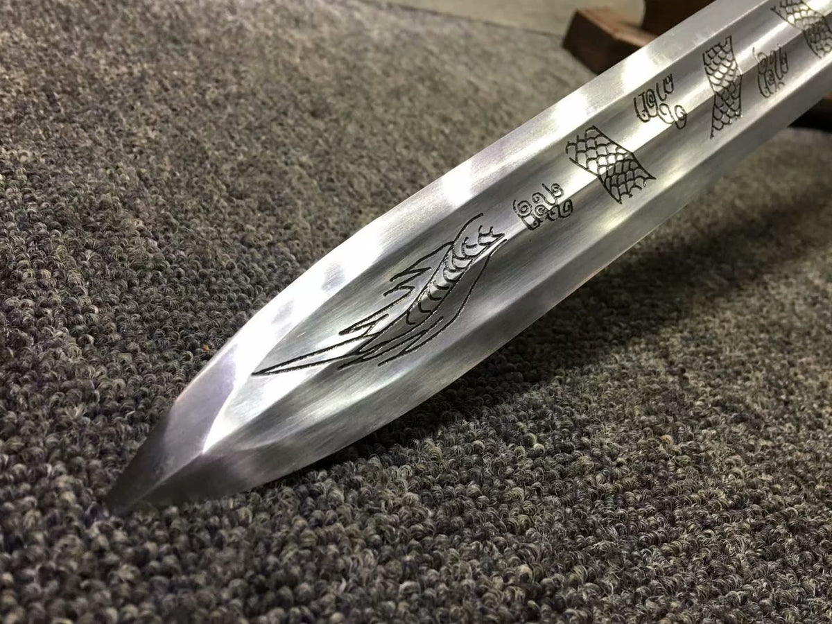 Yongle jian,High carbon steel blade,Rosewood,Alloy,Chinese sword - Chinese sword shop