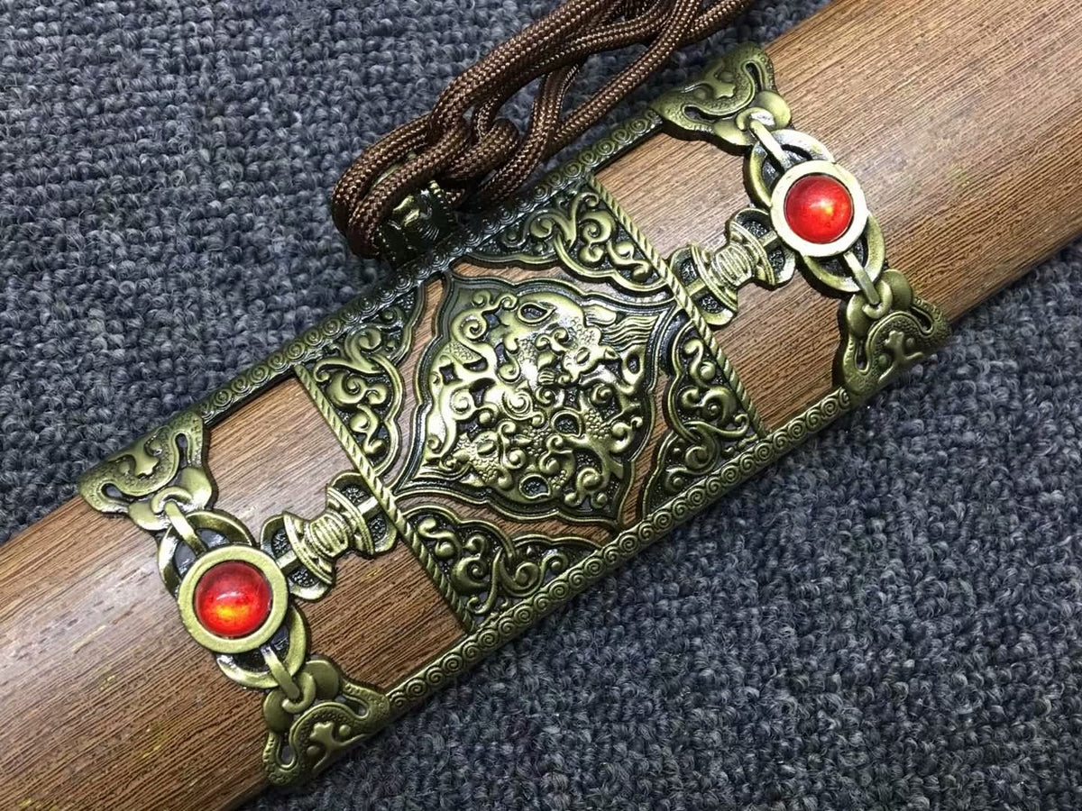 Yongle jian,High carbon steel blade,Rosewood,Alloy,Chinese sword - Chinese sword shop