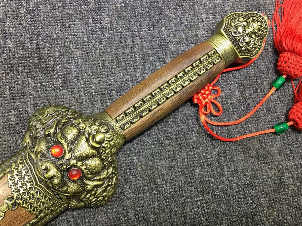 Yongle jian,High carbon steel blade,Rosewood,Alloy,Chinese sword - Chinese sword shop