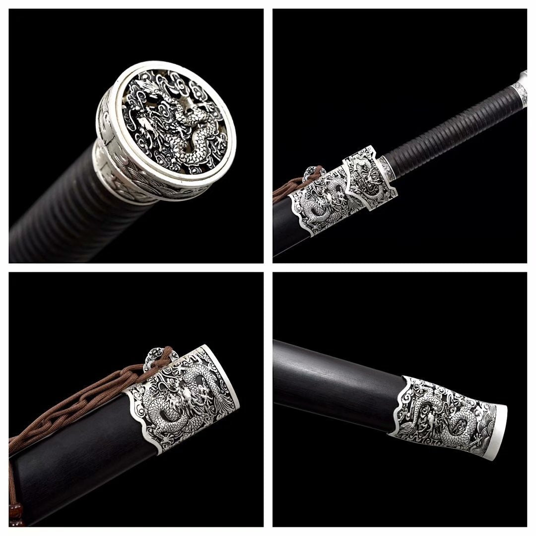 Yuewang Jian,Forged High carbon steel blue blade