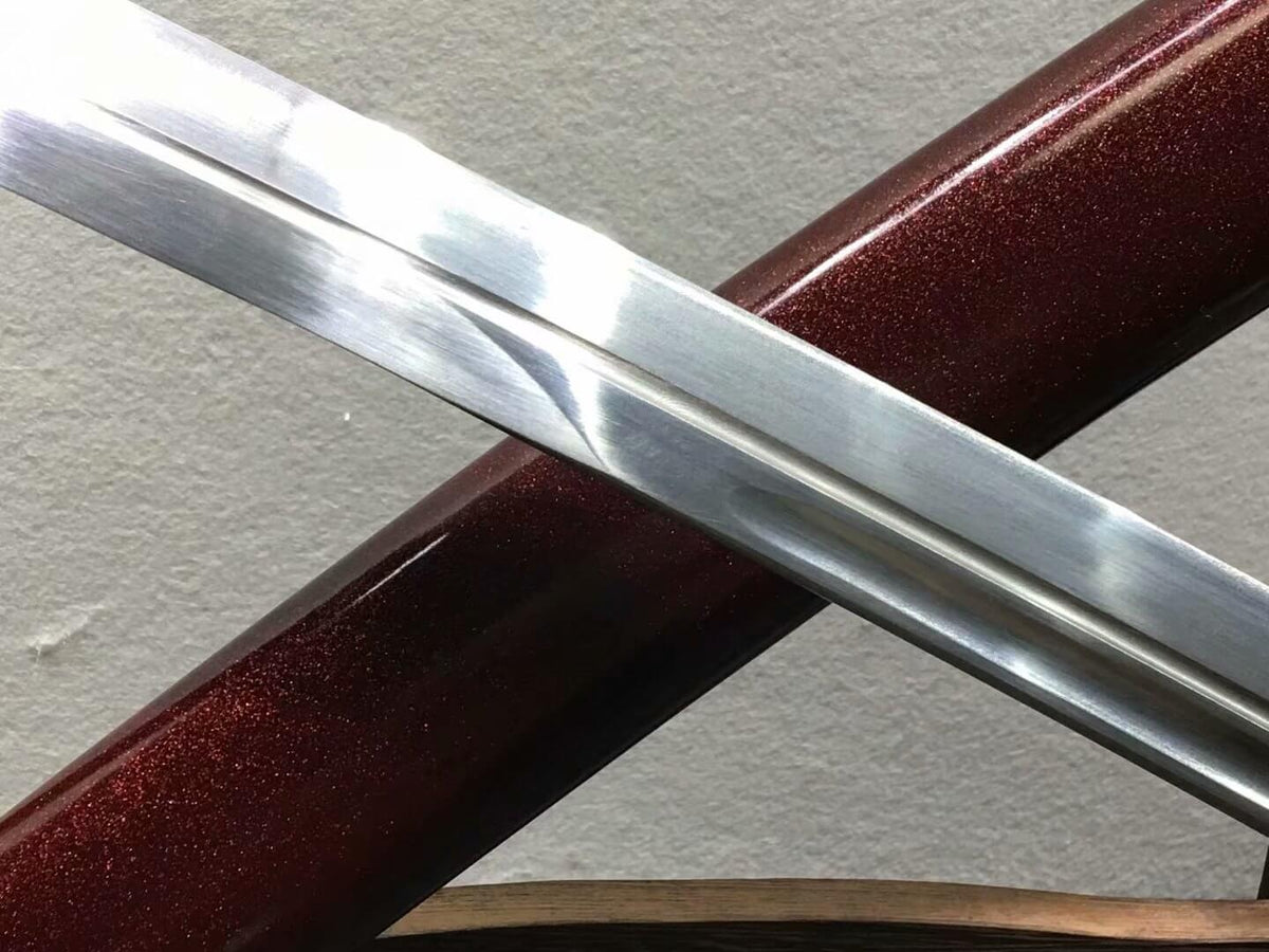 Horse chopping sword,Katana,High carbon steel blade,Brass - Chinese sword shop
