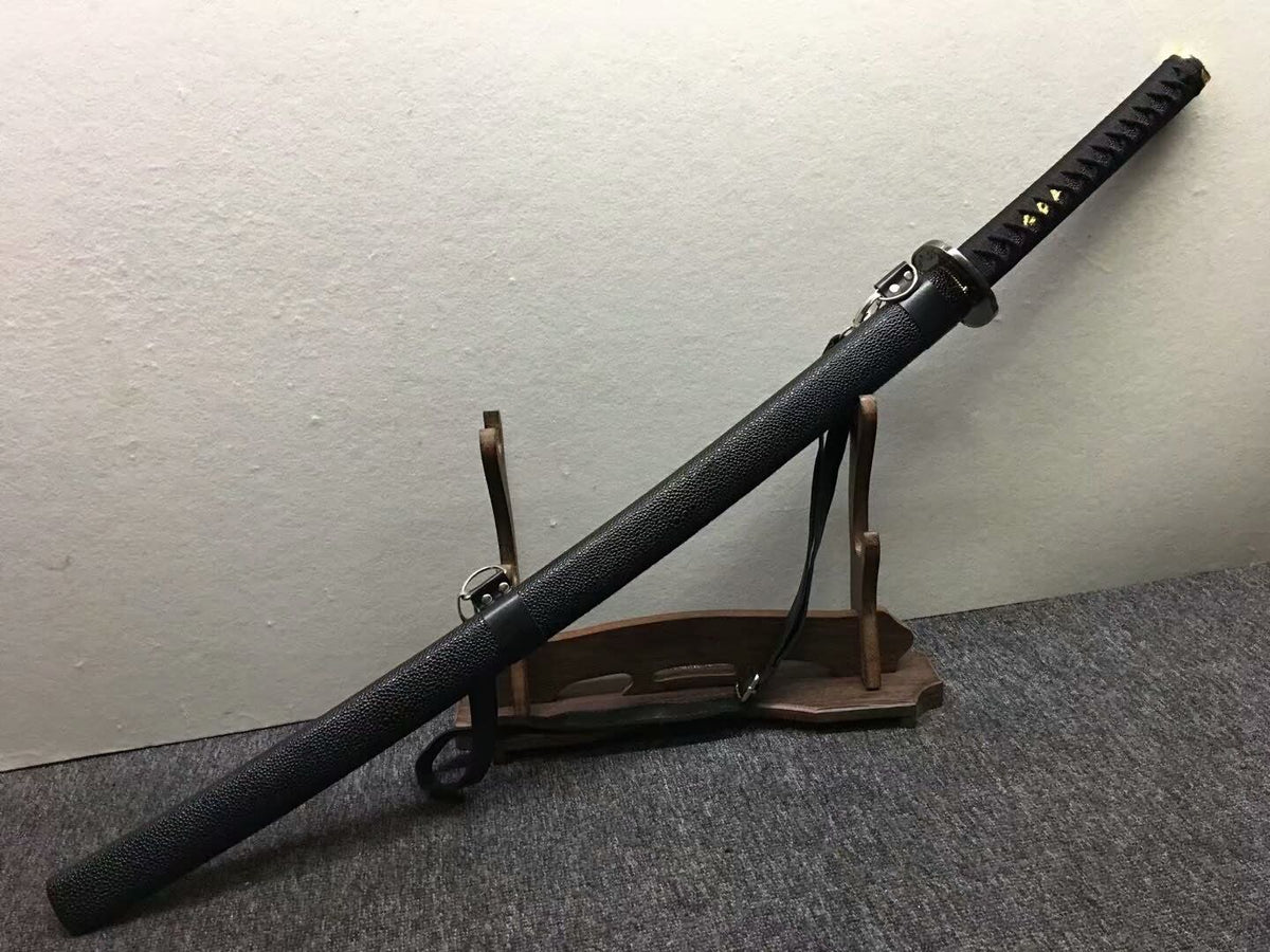 Nihontou katana,High carbon steel burn blade,Ski scabbard,Alloy tosog - Chinese sword shop