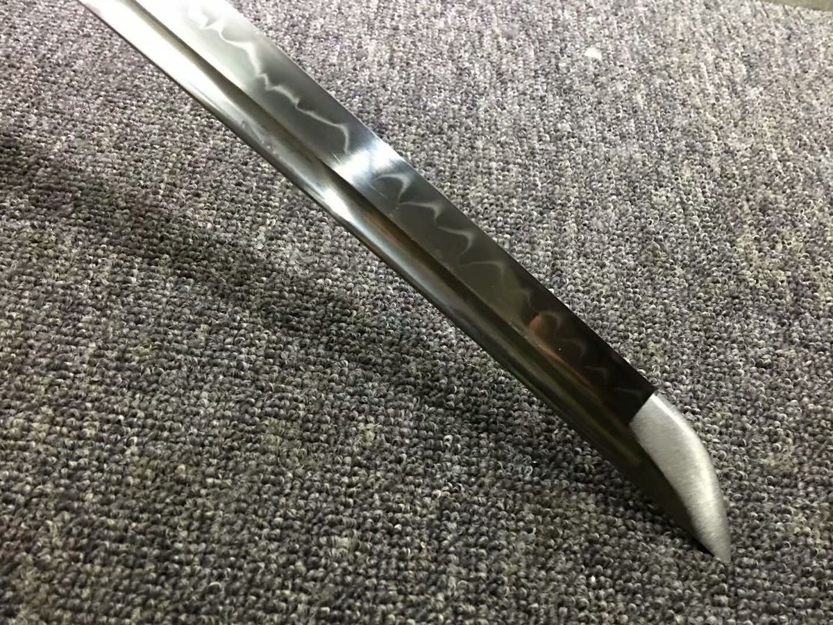 Nihontou katana,High carbon steel burn blade,Ski scabbard,Alloy tosog - Chinese sword shop