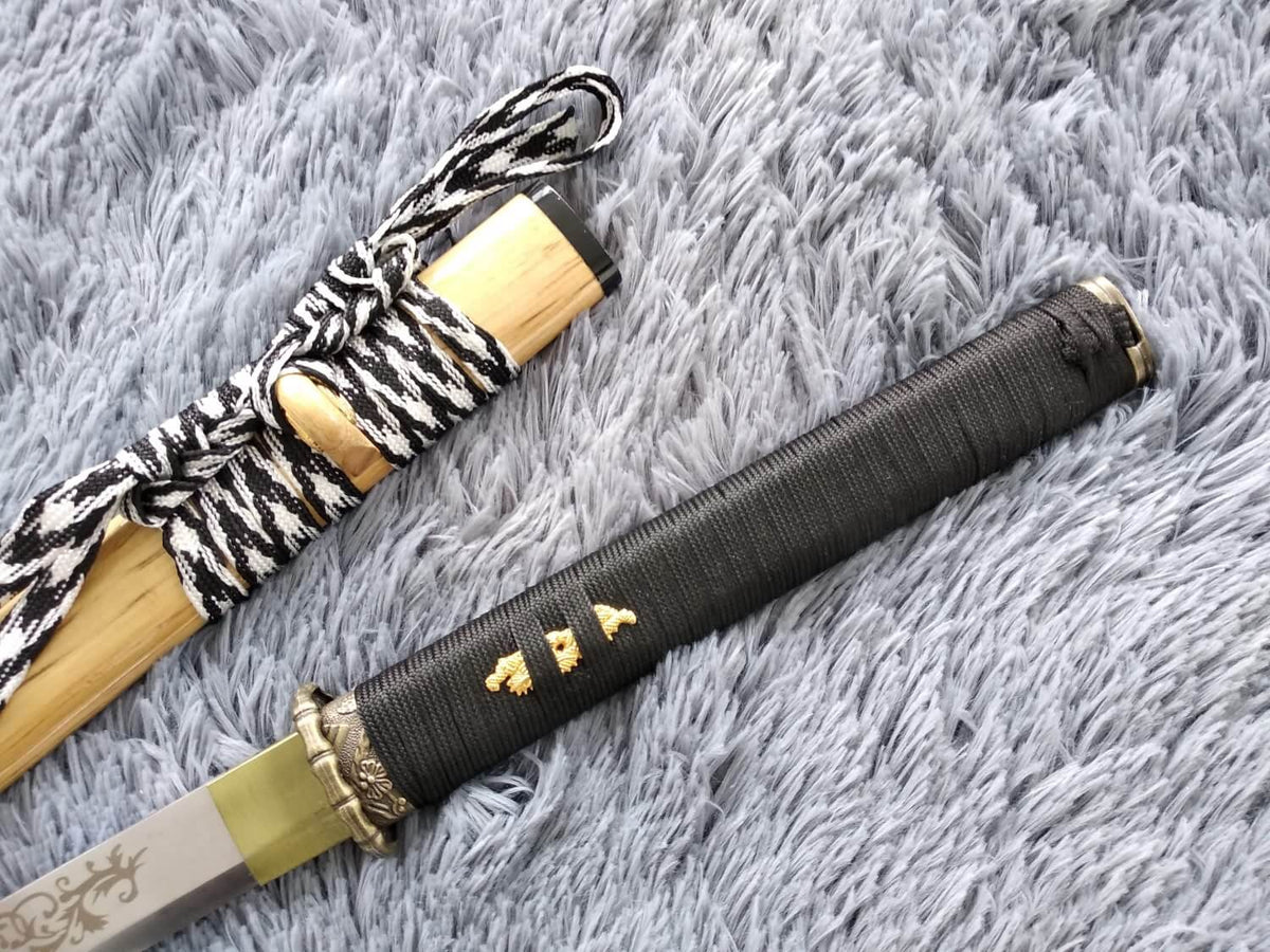 Tang dao,Ninja Sword,High manganese steel,Hardwood,Alloy - Chinese sword shop