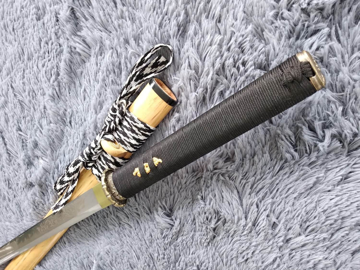 Tang dao,Ninja Sword,High manganese steel,Hardwood,Alloy - Chinese sword shop