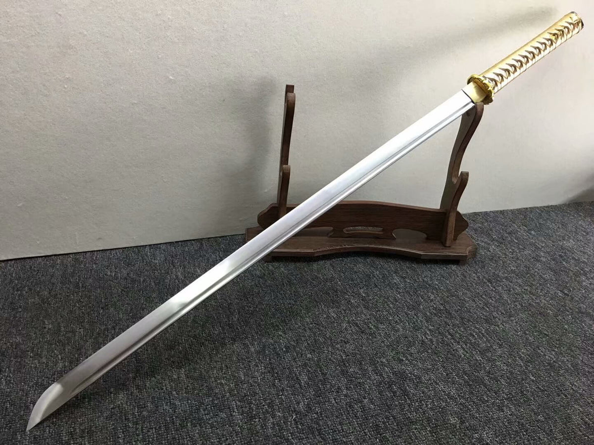 Ninja sword,High manganese steel blade,Solid wood,Full tang - Chinese sword shop