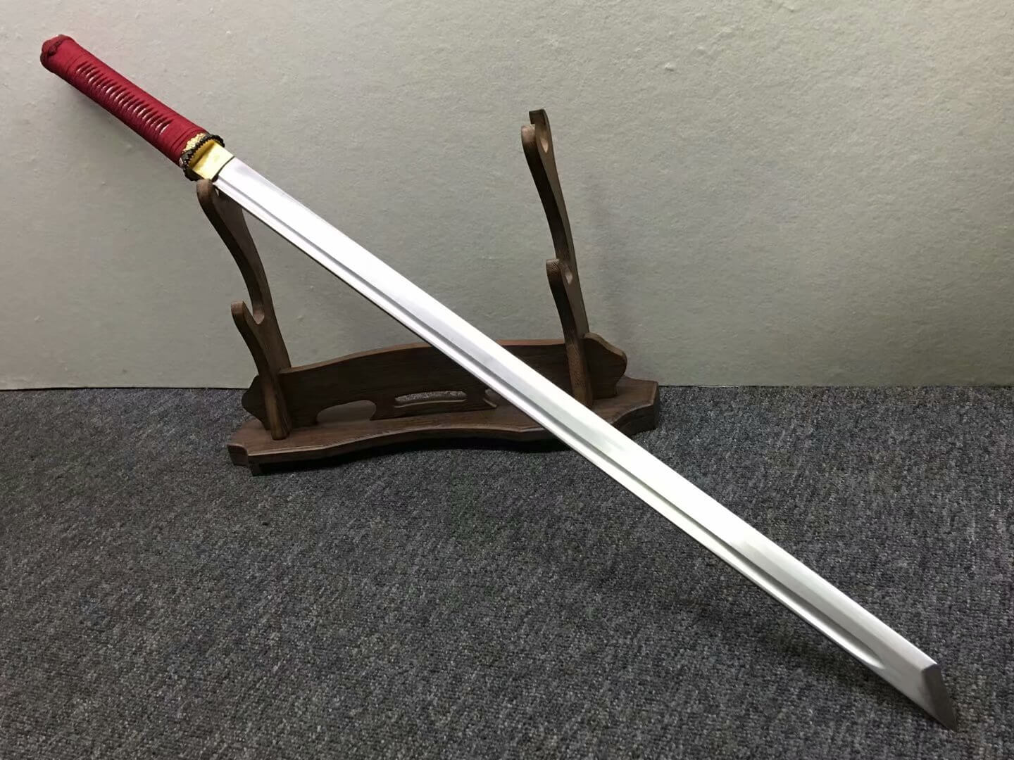 Ninja sword,High manganese steel blade,Solid wood,Hand forged - Chinese sword shop